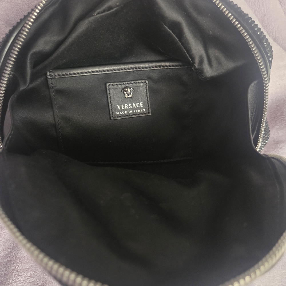 Versace Collection Black Studded Backpack - Picture 4 of 14